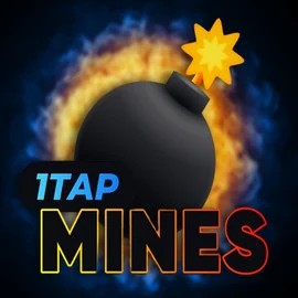 1Tap Mines slot visual from Turbo Games available on winsplace.uk