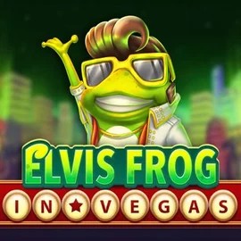 Elvis Frog In Vegas slot visual from BGAMING available on winsplace.uk